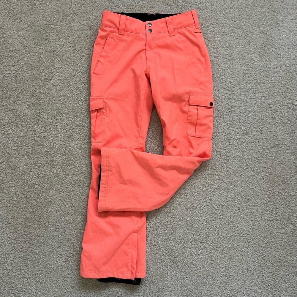 Aperture Women Technical 10K Ski Snow Snowboard Pants Waterproof Size XS Coral,